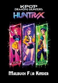 Produktbild: K-Pop Demon Hunters Malbuch f&uuml;r Kinder