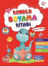 Produktbild: Konulu Boyama Kitabi-Kirmizi Kitap 4-5 Yas