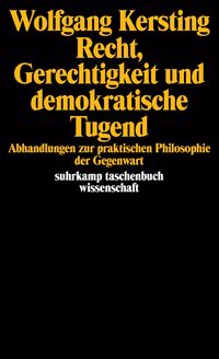 Produktbild: Recht, Gerechtigkeit und demokratische Tugend