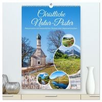 Produktbild: Christliche Natur-Poster 2026 (hochwertiger Premium Wandkalender 2026 DIN A2 hoch), Kunstdruck in Hochglanz