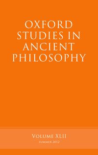 Produktbild: Oxford Studies in Ancient Philosophy, Volume 42