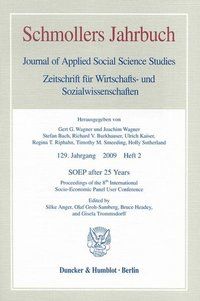 Produktbild: SOEP after 25 Years.