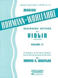 Produktbild: Modern Hohmann-Wohlfahrt Beginning Method for Violin