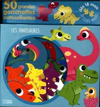 Produktbild: Les dinosaures : 50 grandes gommettes autocollantes