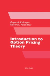 Produktbild: Introduction to Option Pricing Theory