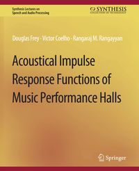 Produktbild: Acoustical Impulse Response Functions of Music Performance Halls
