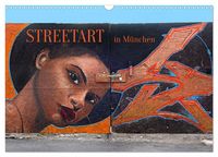 Produktbild: Streetart in M&uuml;nchen (Wandkalender 2027 DIN A3 quer), CALVENDO Monatskalender