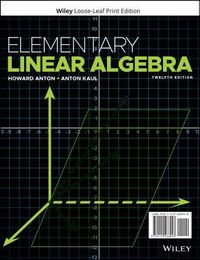 Produktbild: Elementary Linear Algebra