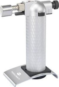 Produktbild: TOOLCRAFT 1553060 Gasbrenner Flambierbrenner ohne Gas 1300&deg;C 90 min ohne Gasflasche