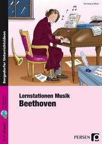 Produktbild: Lernstationen Musik: Beethoven