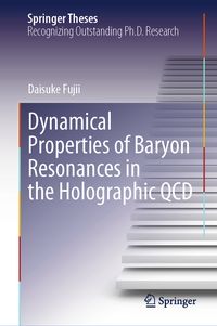 Produktbild: Dynamical Properties of Baryon Resonances in the Holographic QCD