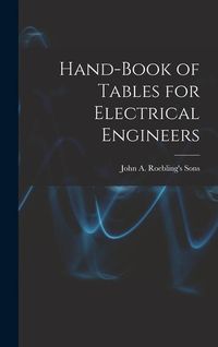 Produktbild: Hand-Book of Tables for Electrical Engineers