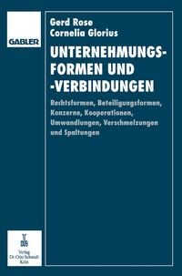 Produktbild: Unternehmungsformen und -verbindungen