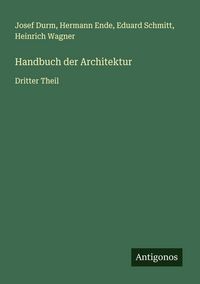 Produktbild: Handbuch der Architektur