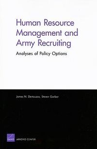 Produktbild: Human Resource Management and Army Recruiting