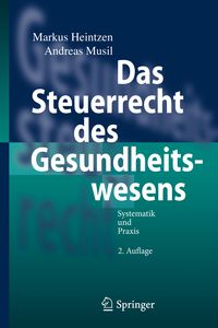 Produktbild: Das Steuerrecht des Gesundheitswesens