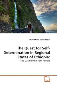 Produktbild: DEJEN ASSEN, M: Quest for Self-Determination in Regional Sta