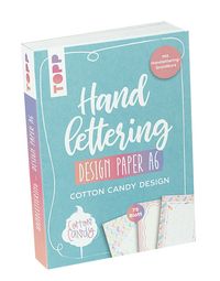 Produktbild: Handlettering Design Paper Block Cotton Candy A6