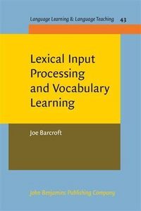 Produktbild: Lexical Input Processing and Vocabulary Learning