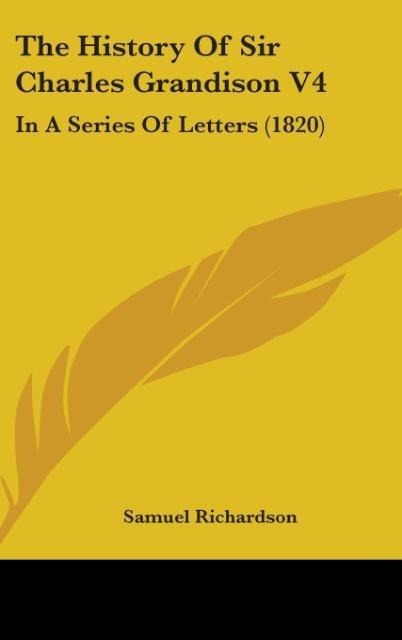 Produktbild: The History Of Sir Charles Grandison V4