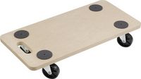 Produktbild: Meister Werkzeuge 0820040 Transportroller MDF Traglast (max.): 200 kg 110 mm Anzahl Lenkrollen 4