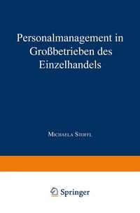 Produktbild: Personalmanagement in Gro&szlig;betrieben des Einzelhandels