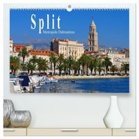 Produktbild: Split Metropole Dalmatiens (hochwertiger Premium Wandkalender 2026 DIN A2 quer), Kunstdruck in Hochglanz