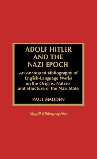 Produktbild: Adolf Hitler and the Nazi Epoch