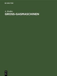 Produktbild: Gross-Gasmaschinen