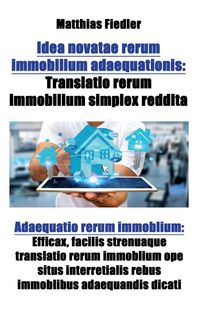 Produktbild: Idea novatae rerum immobilium adaequationis