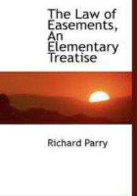 Produktbild: The Law of Easements, an Elementary Treatise