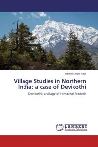 Produktbild: Singh Negi, B: Village Studies in Northern India: a case of