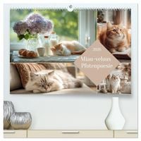 Produktbild: Miau-velous Pfotenpoesie (hochwertiger Premium Wandkalender 2026 DIN A2 quer), Kunstdruck in Hochglanz