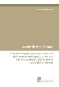 Produktbild: Azentrische Borate