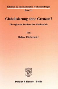 Produktbild: Globalisierung ohne Grenzen?