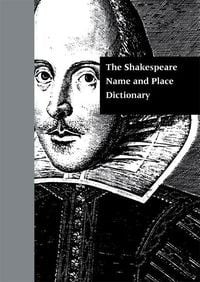 Produktbild: The Shakespeare Name and Place Dictionary