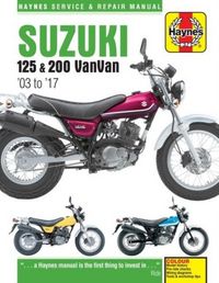 Produktbild: Suzuki RV125/200 VanVan (03 - 17) Haynes Repair Manual