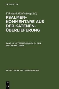 Produktbild: Untersuchungen zu den Psalmenkatenen