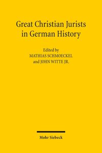 Produktbild: Great Christian Jurists in German History