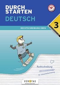 Produktbild: Durchstarten Deutsch 3. Klasse Mittelschule/AHS Rechtschreibung &uuml;ben