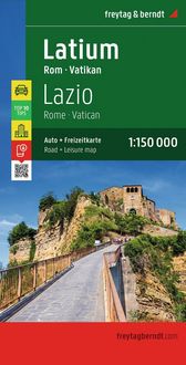 Produktbild: freytag & berndt Stra&szlig;enkarte Latium - Rom - Vatikan 1:150.000