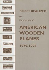 Produktbild: Prices Realized on Rare Imprinted American Wooden Planes - 1979-1992