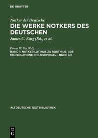 Produktbild: Boethius, &raquo;De consolatione Philosophiae&laquo; - Buch I/II