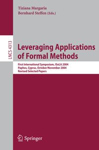 Produktbild: Leveraging Applications of Formal Methods