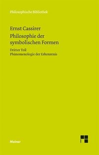 Produktbild: Philosophie der symbolischen Formen. Dritter Teil