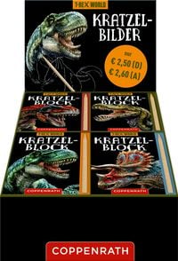 Produktbild: Kratzelbilder (T-Rex World)