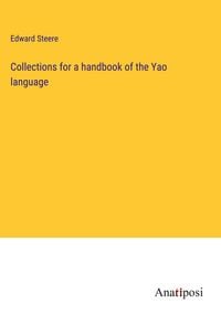 Produktbild: Collections for a handbook of the Yao language