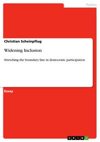 Produktbild: Widening Inclusion