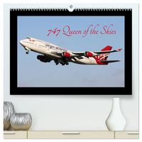 Produktbild: 747 Queen of the Skies (High Quality Premium Wall Calendar 2027 DIN A2 landscape),CALVENDO 12 Month Wall Calendar