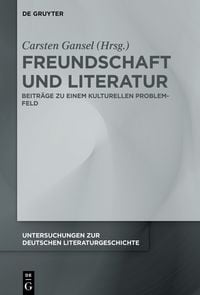 Produktbild: Freundschaft und Literatur